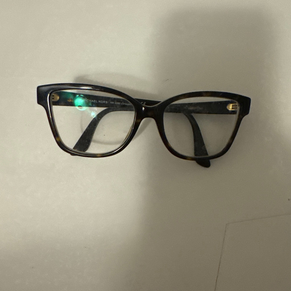 Women's Michael Kors Tortoise Shell Glasses One Size Brown/Black - Picture 4 of 4